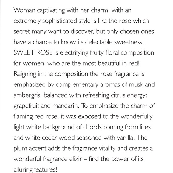 La Rive Sweet Rose Eau de Parfum 3.0 Fl. Oz. - Picture 3 of 6